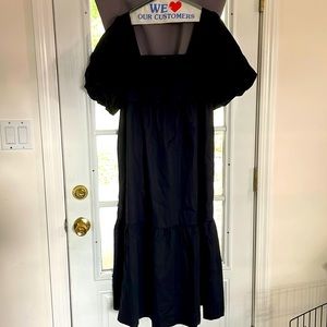 Old Navy black off the shoulder sundress
